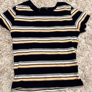Brandy Melville ribbed tee, one size